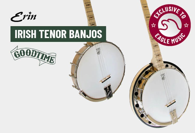 Banjos at Eagle Music Shop, Europe's leader for Deering, Gold Tone and